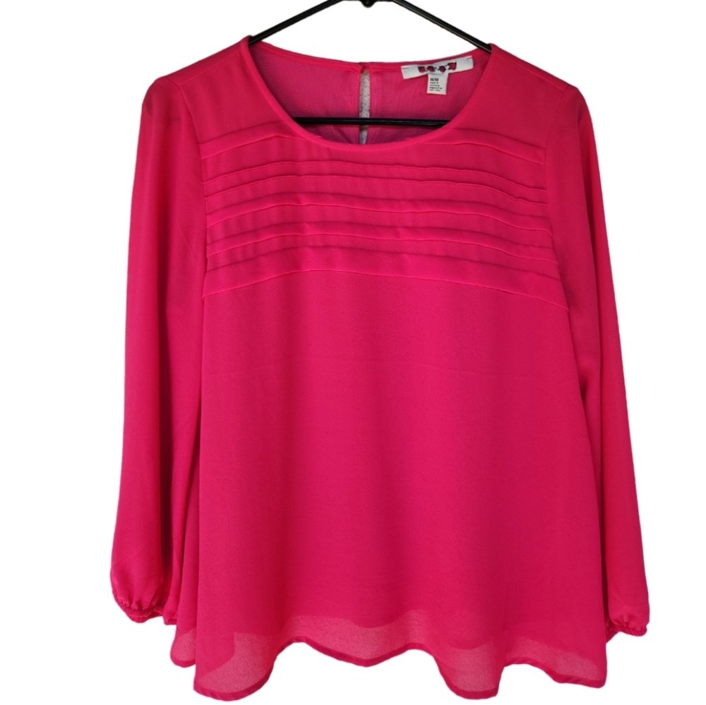 Forever 21 Bright Fusia Blouse, Size M